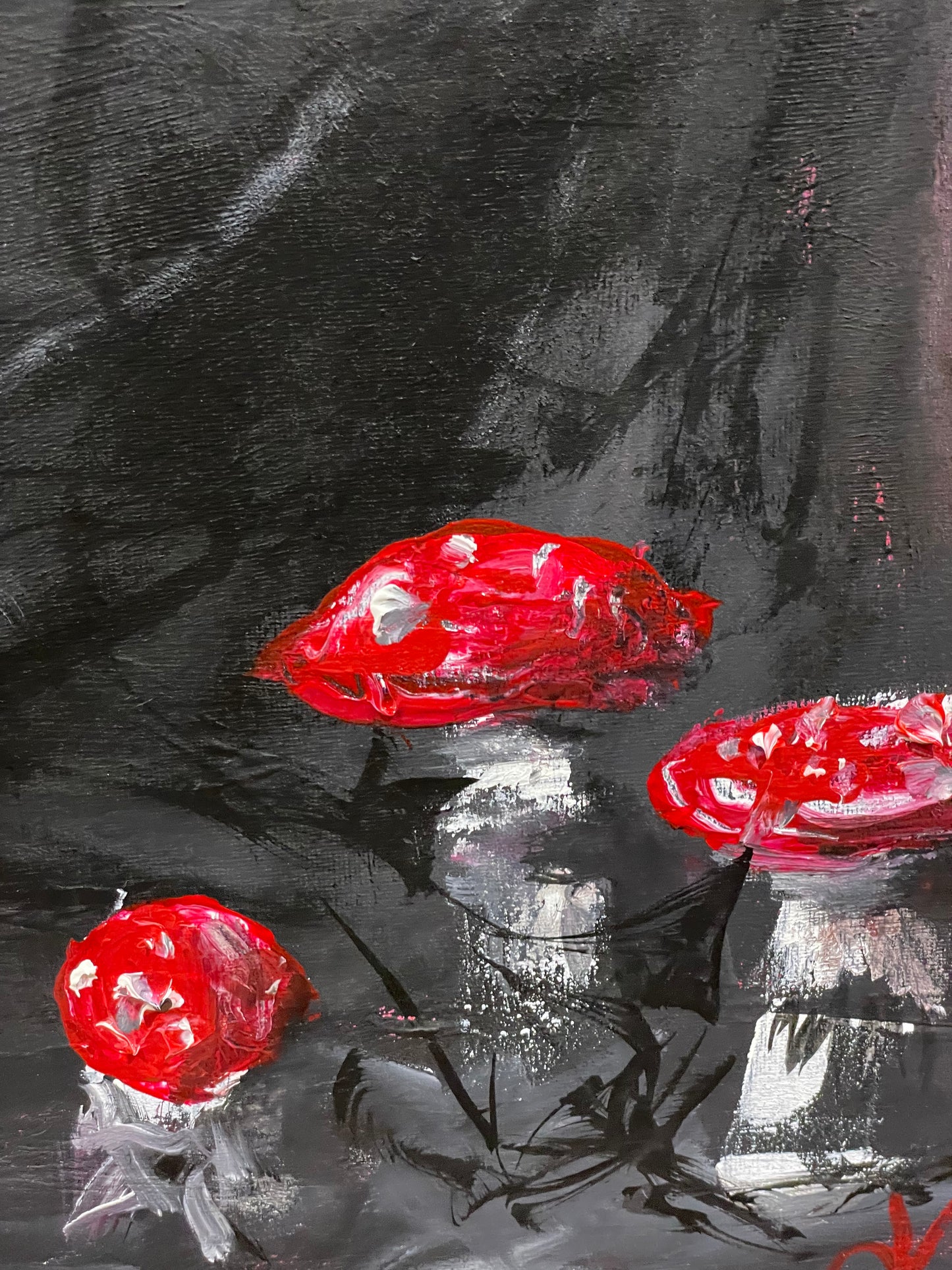 Original Artwork "Persephone" Acrylic Painting on 24 x 36 in canvas