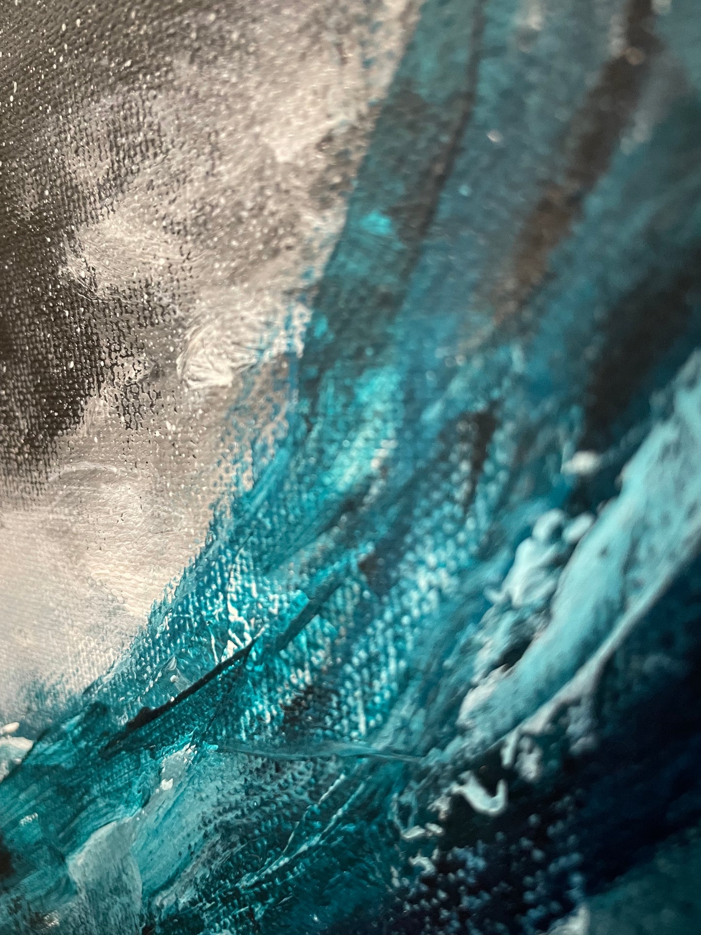 Original Artwork "Beautiful Loneliness" Acrylic Painting on 24 x 36 in canvas