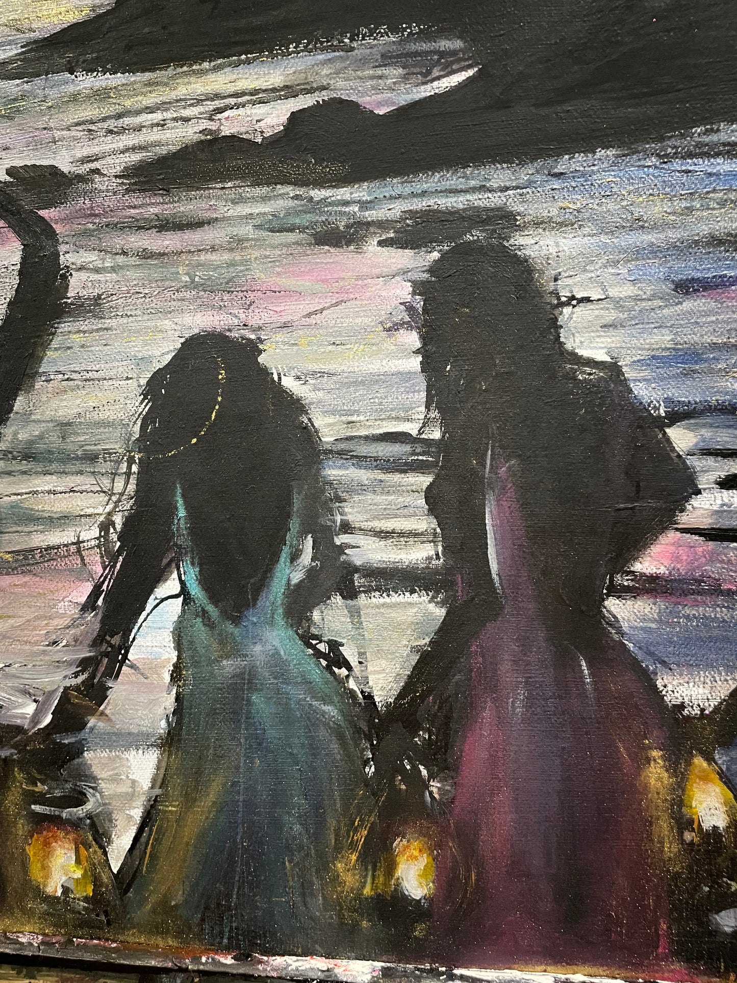 Original Artwork "Never Missing A Piece" Acrylic Painting on 60 x 80 cm canvas