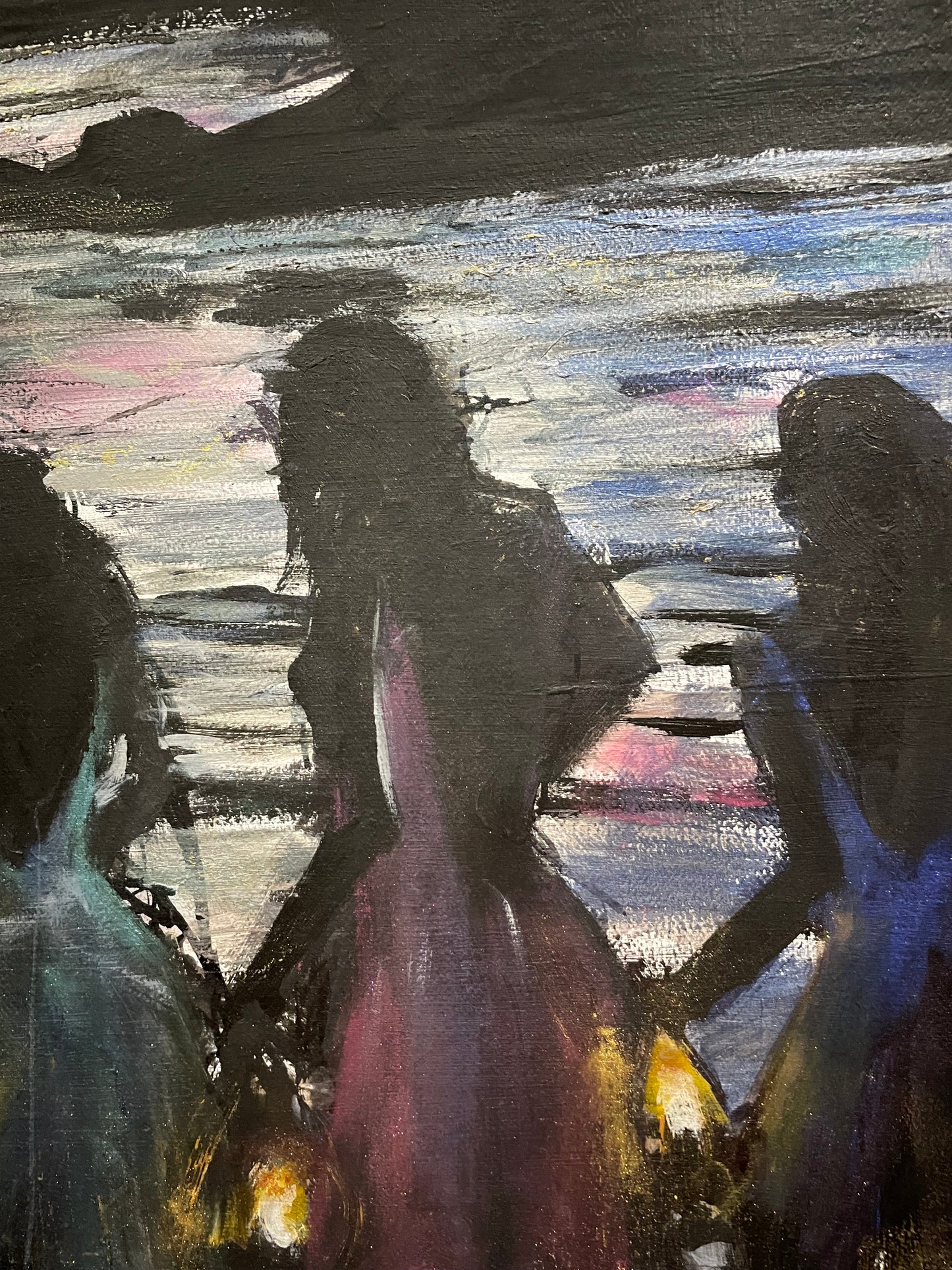 Original Artwork "Never Missing A Piece" Acrylic Painting on 60 x 80 cm canvas