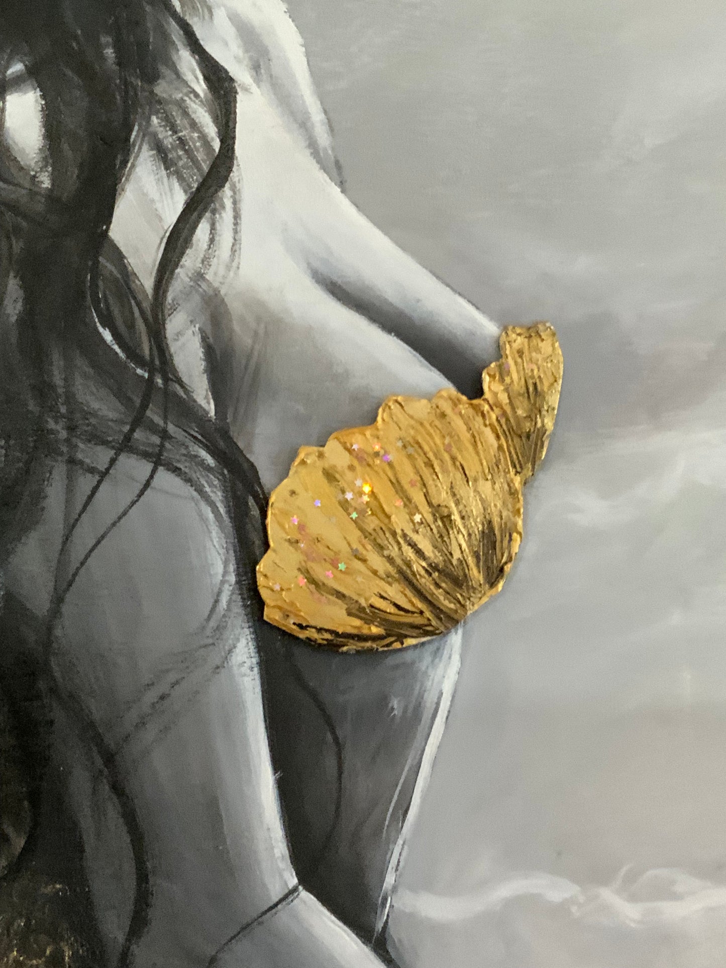 Original Artwork "Destiny" Painting on 100 x 100 cm canvas
