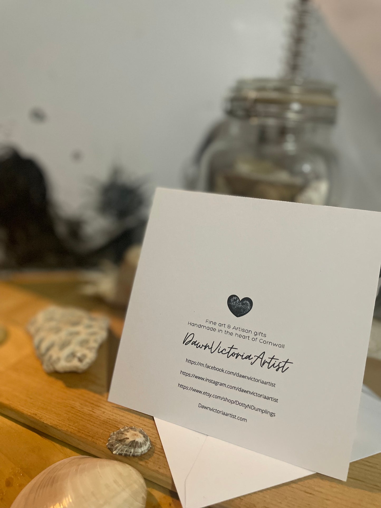 Mermaid Art Card "Divine Love" - by Dawn Victoria