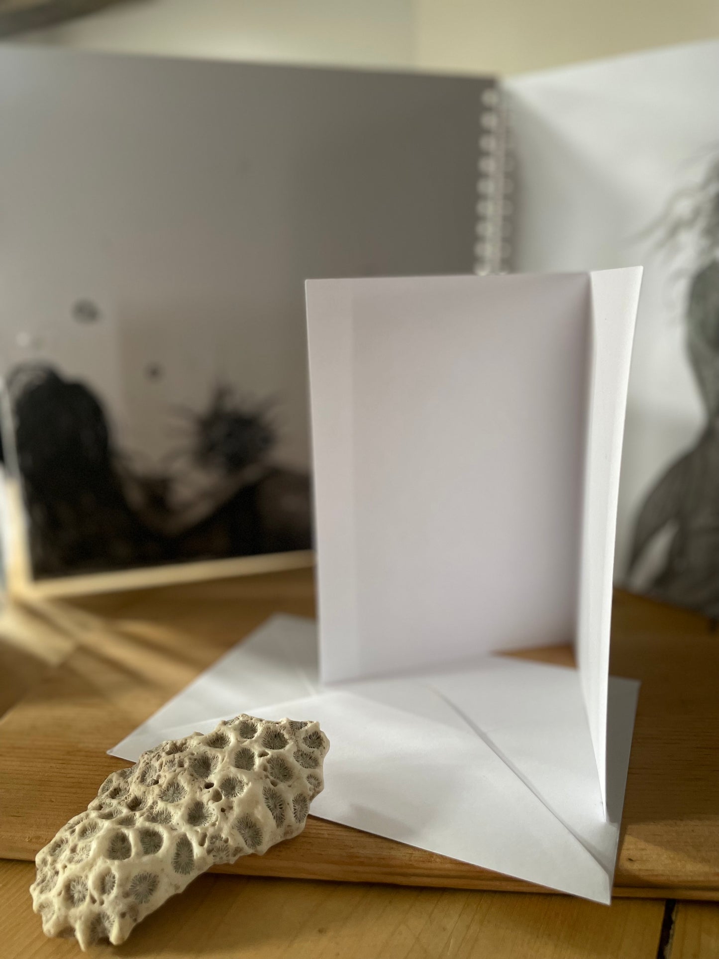 Mermaid Art Card "Me And The Moon" - by Dawn Victoria