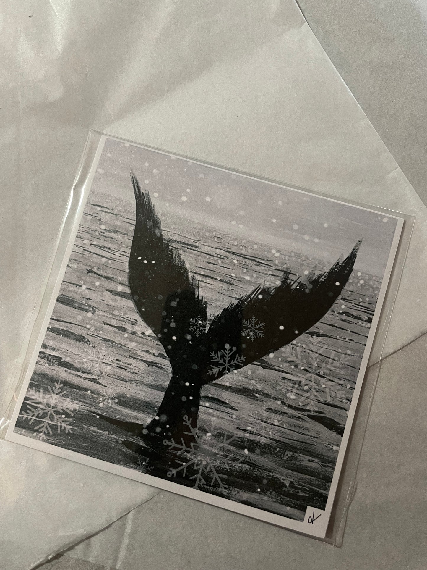 Christmas Cards - Mermaid Art by Dawn Victoria