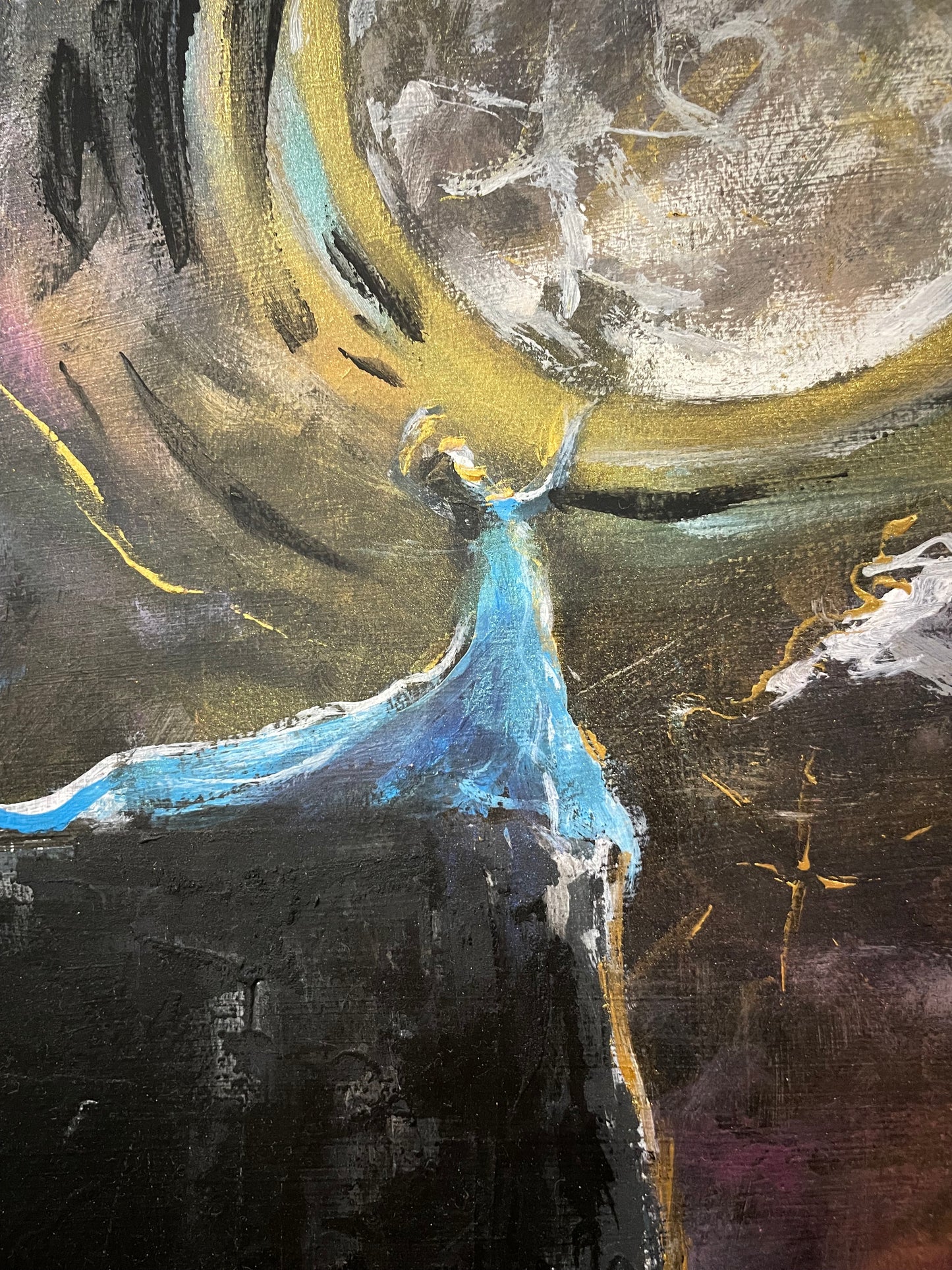 Original Artwork "Never Missing A Piece" Acrylic Painting on 60 x 80 cm canvas