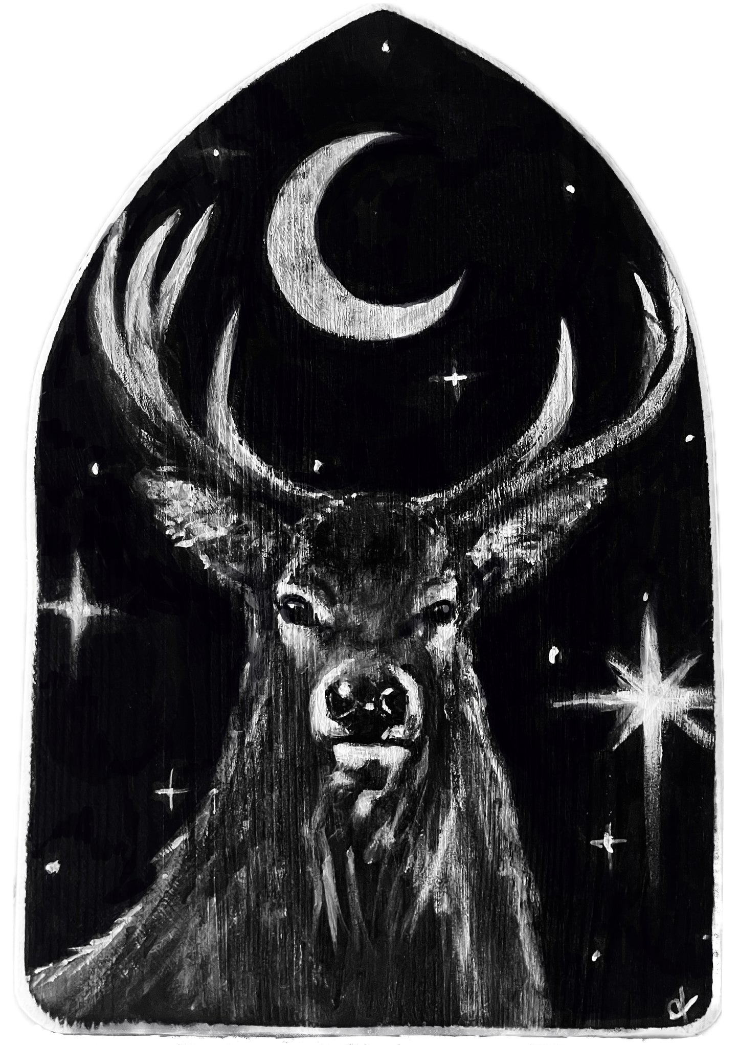 The Stag – Moonlit Messenger | Limited Edition Fine Art Prints