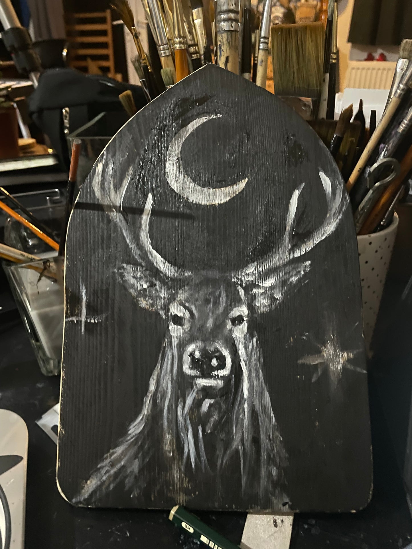 The Stag – Moonlit Messenger | Limited Edition Fine Art Prints