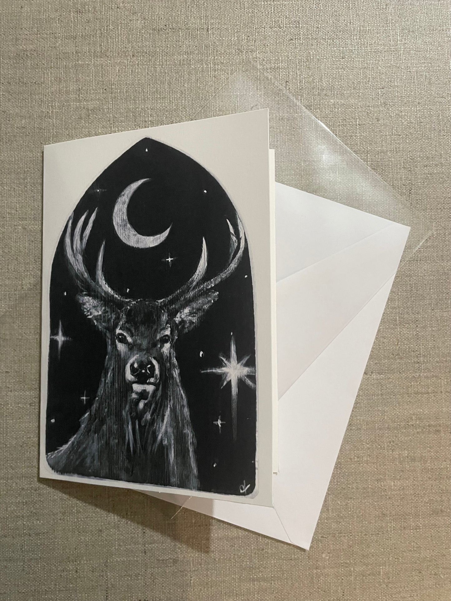 The Stag – Moonlit Messenger | Limited Edition Fine Art Prints