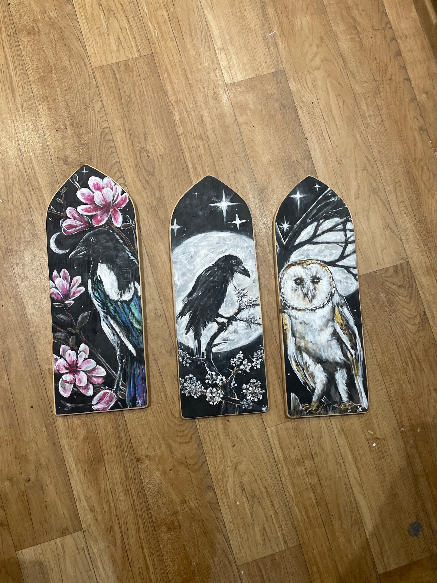 The Magpie – Moonlit Messenger | Limited Edition Fine Art Prints