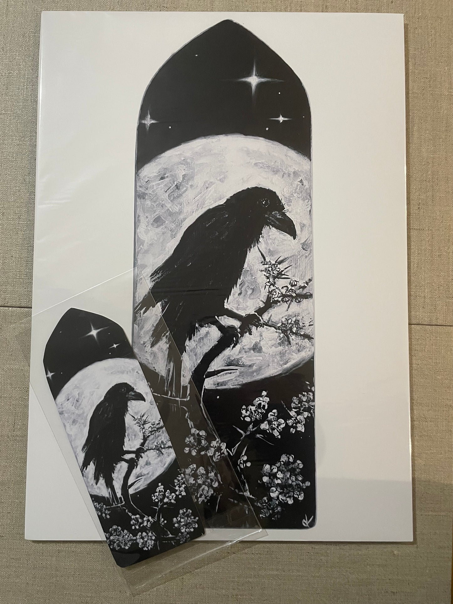 The Crow – Moonlit Messenger | Limited Edition Fine Art Prints