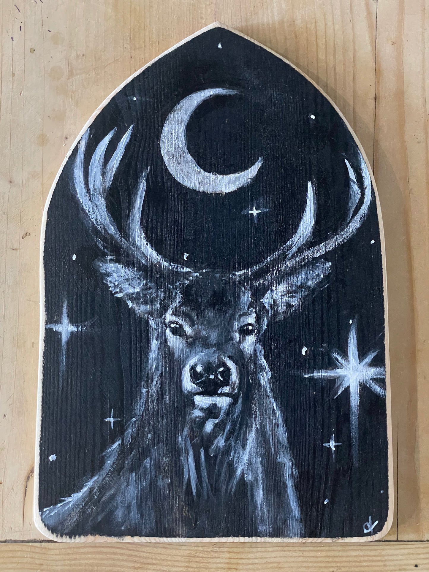 The Stag – Moonlit Messenger | Limited Edition Fine Art Prints