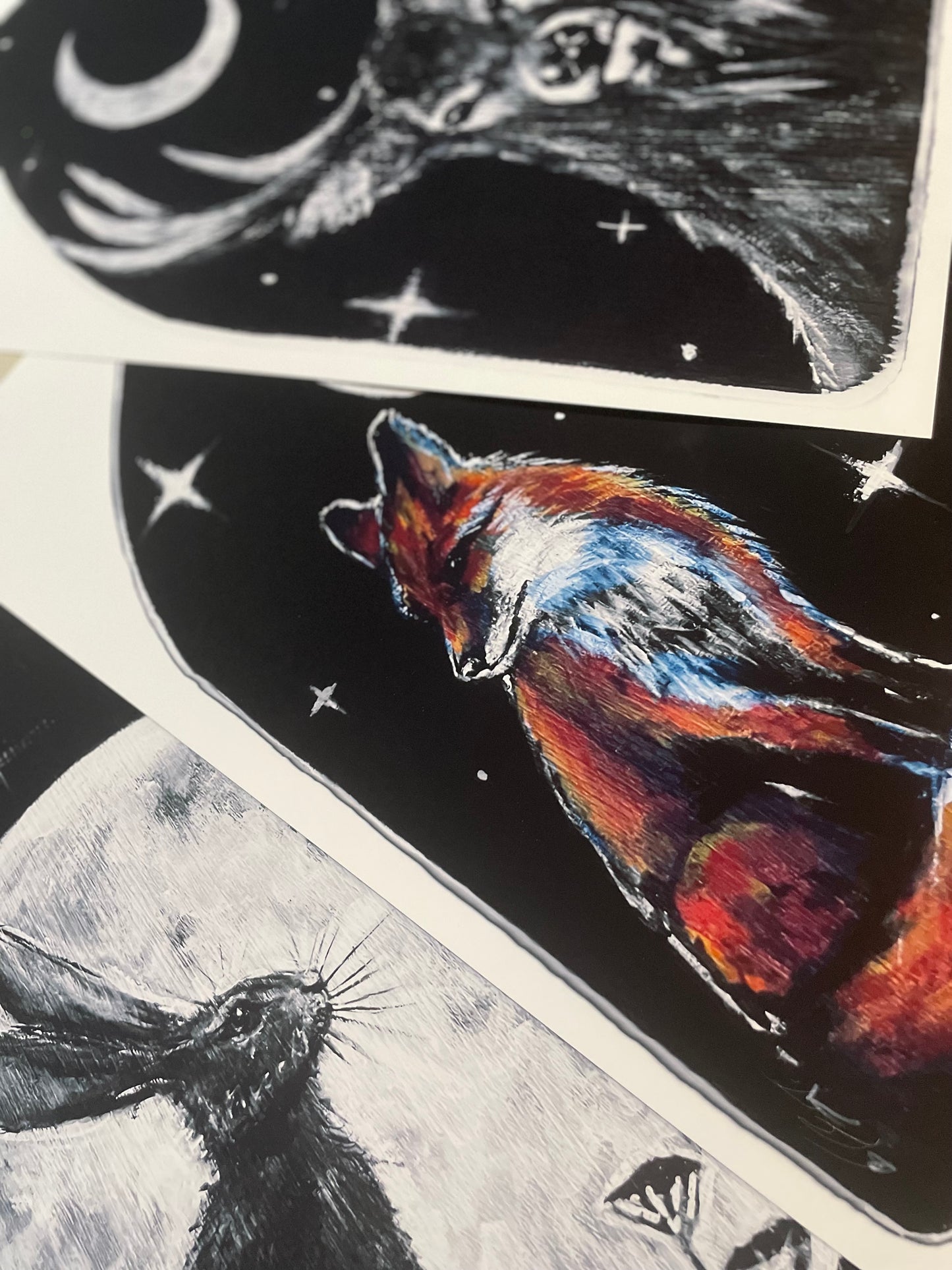The Fox – Moonlit Messenger | Limited Edition Fine Art Prints