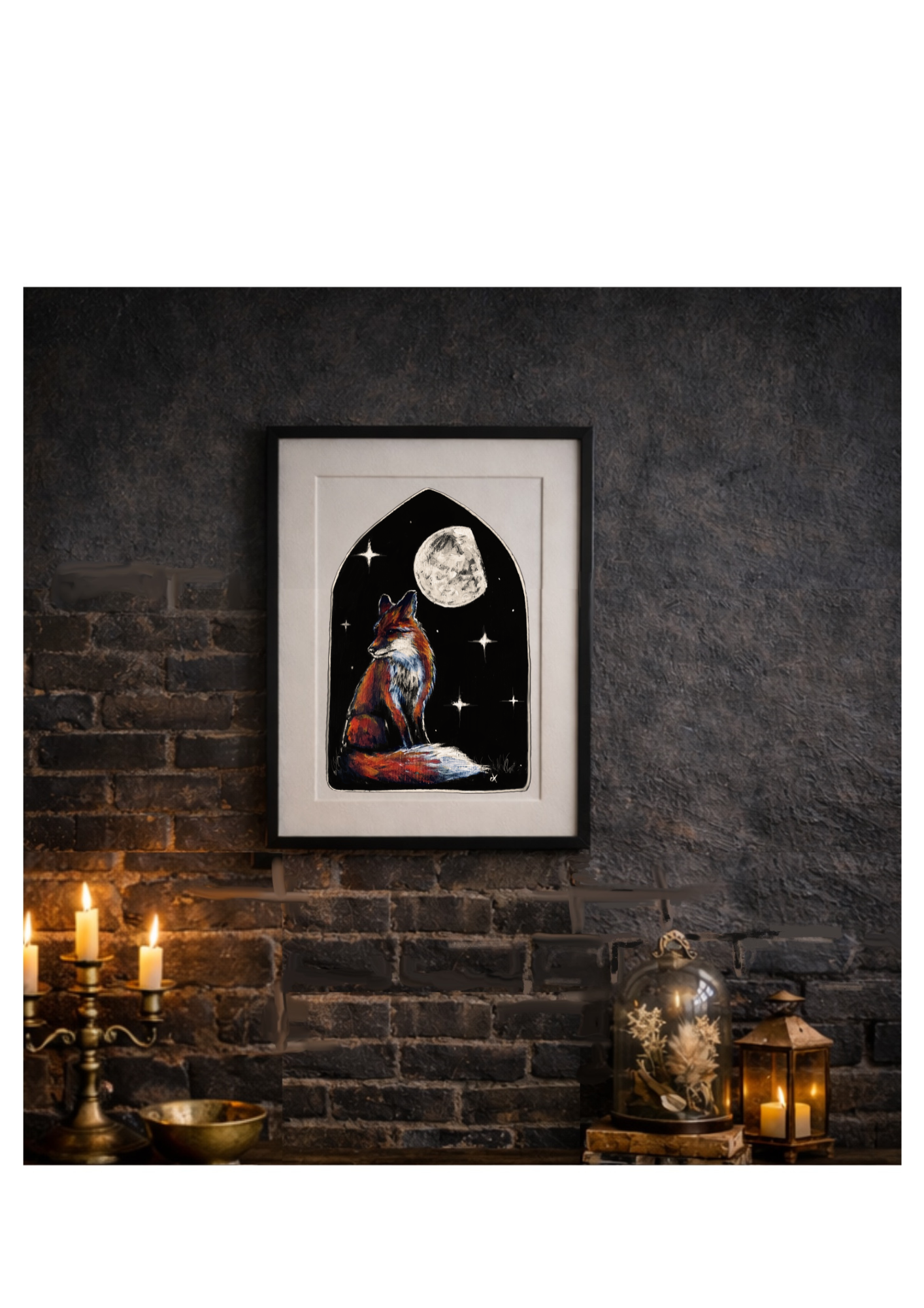 The Fox – Moonlit Messenger | Limited Edition Fine Art Prints