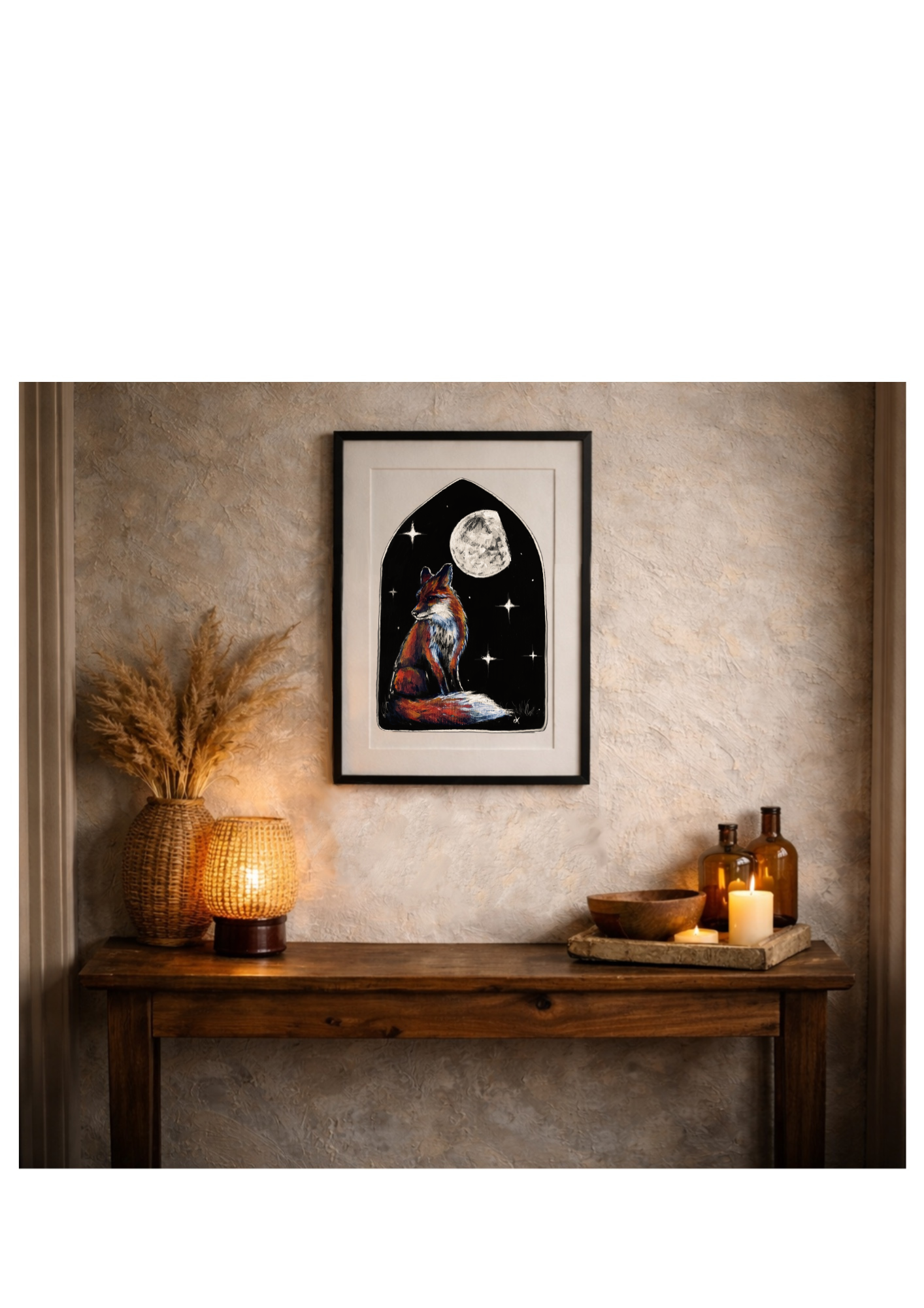 The Fox – Moonlit Messenger | Limited Edition Fine Art Prints