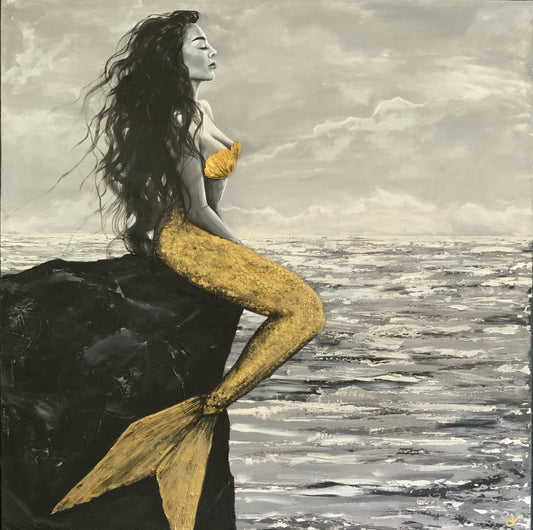 Original Artwork "Destiny" Painting on 100 x 100 cm canvas