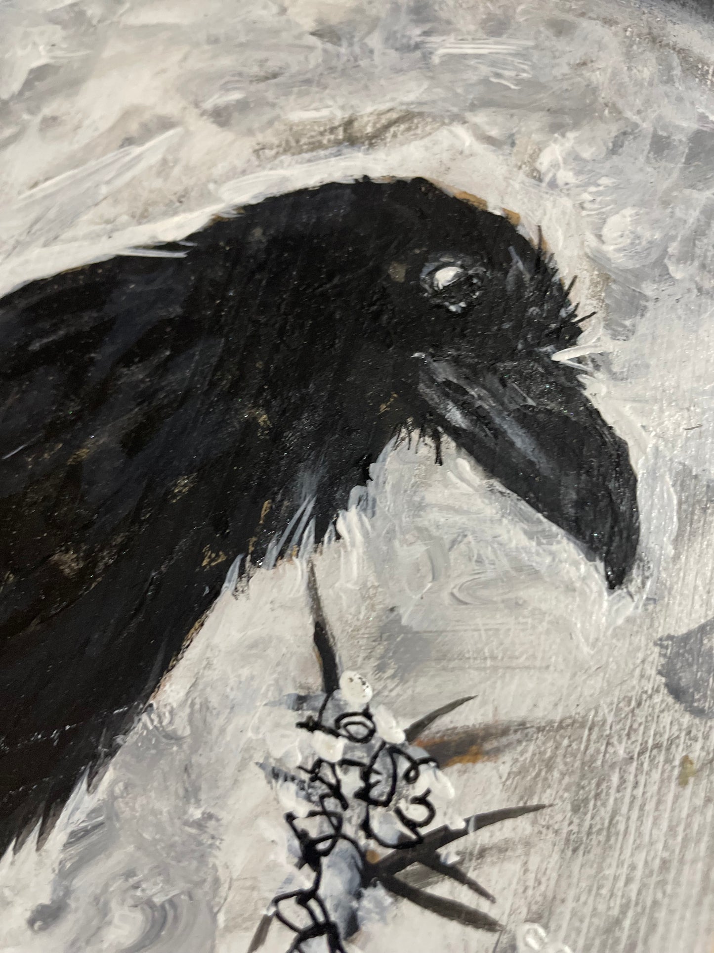 The Crow – Moonlit Messenger | Limited Edition Fine Art Prints