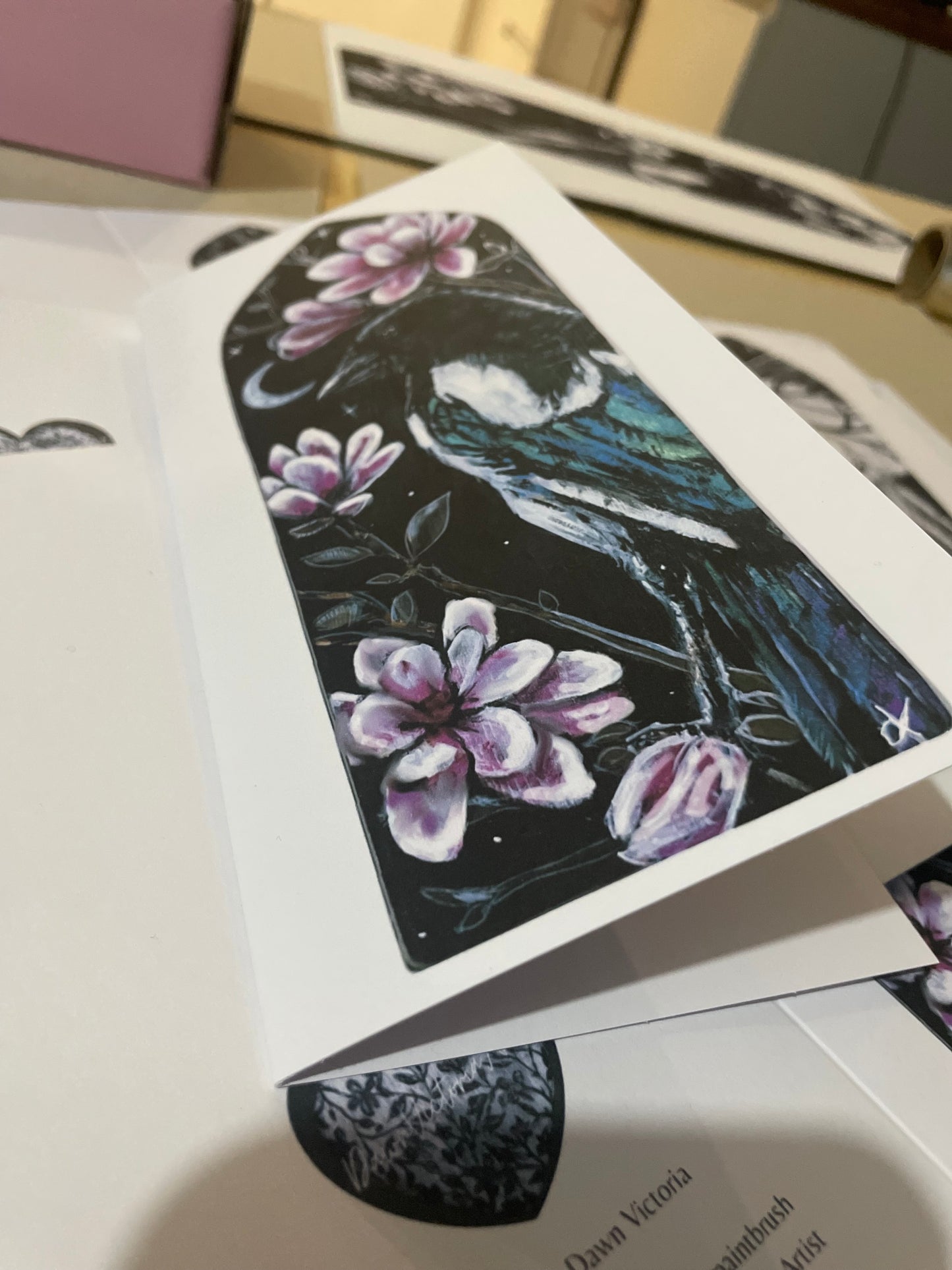 The Magpie – Moonlit Messenger | Limited Edition Fine Art Prints