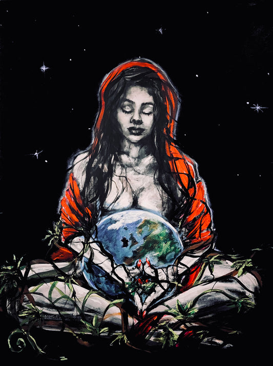 Fine Art Prints, "My Gaia" Earth Goddess Art Print